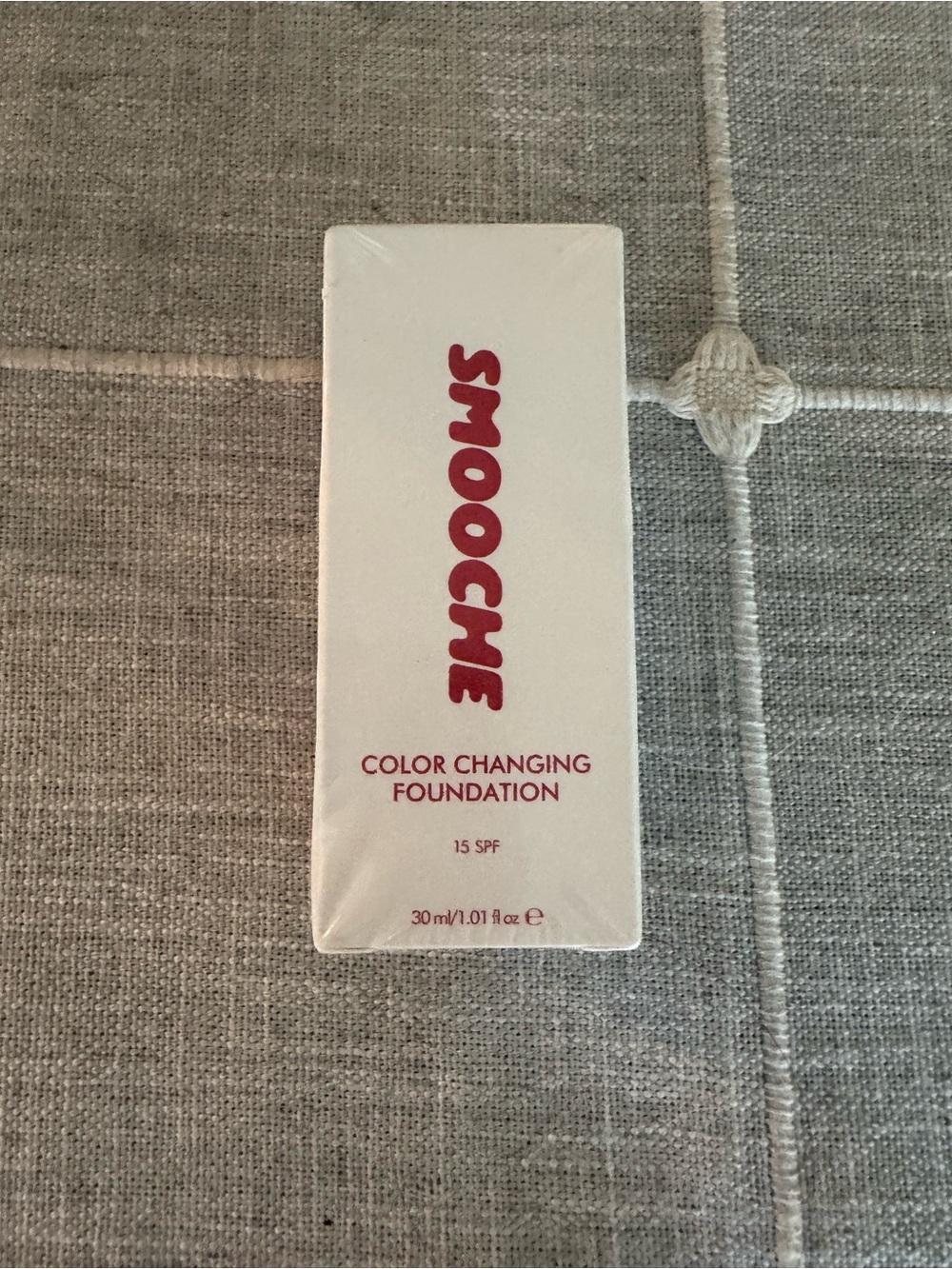 Color Changing Foundation — White with Red Logo